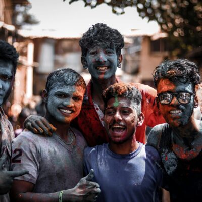 Holi celebration