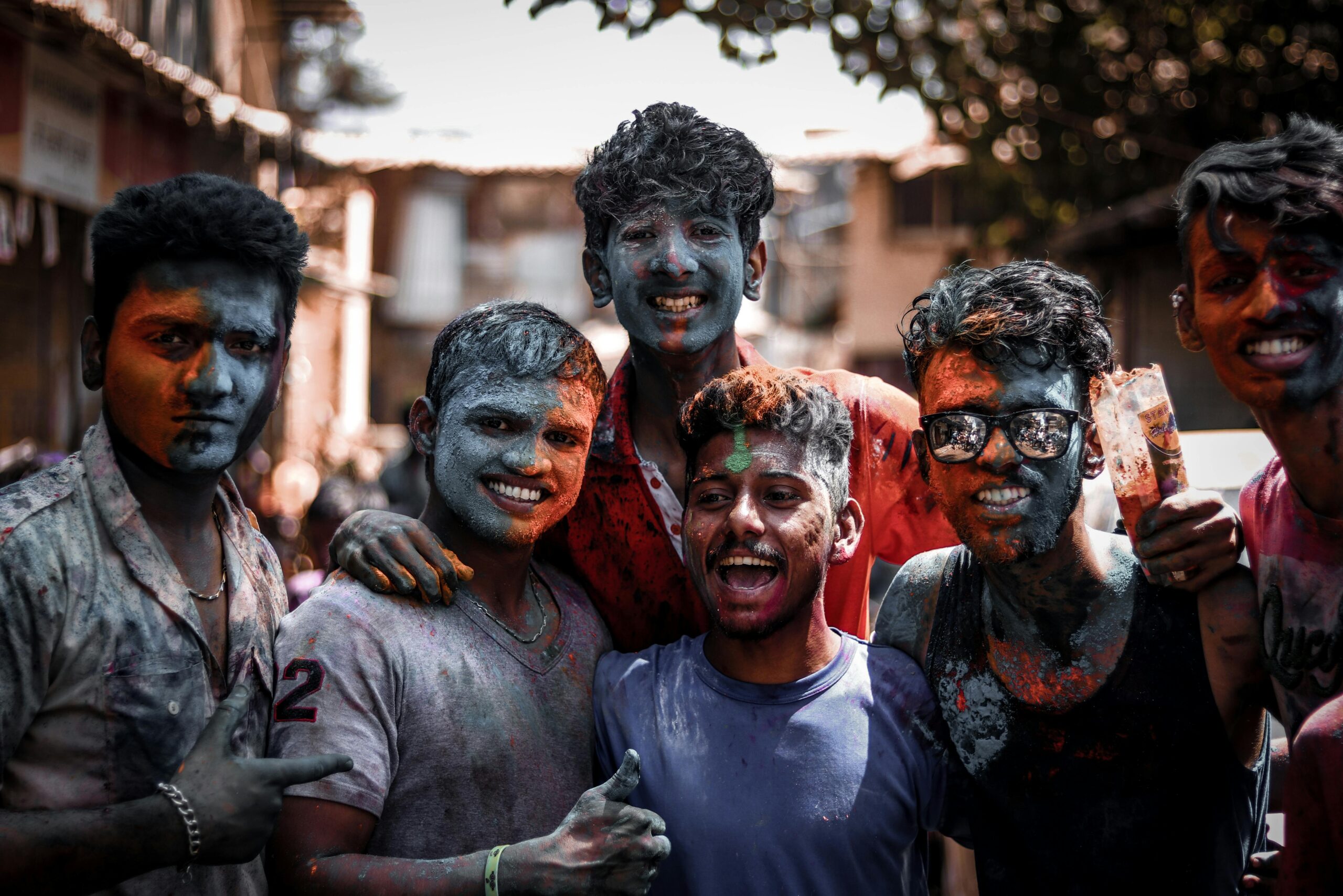 Holi celebration