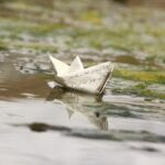 Paper Boat, Monsoon, Rain and puddle
